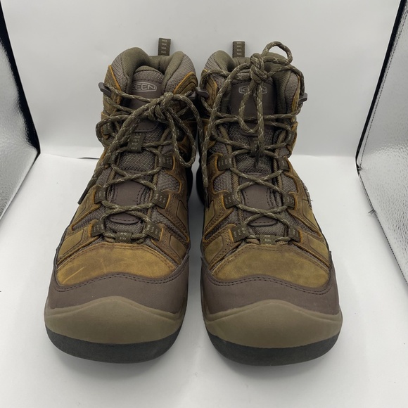 KEEN Circadia mid waterproof mens hiking boots Size 10 main image 10